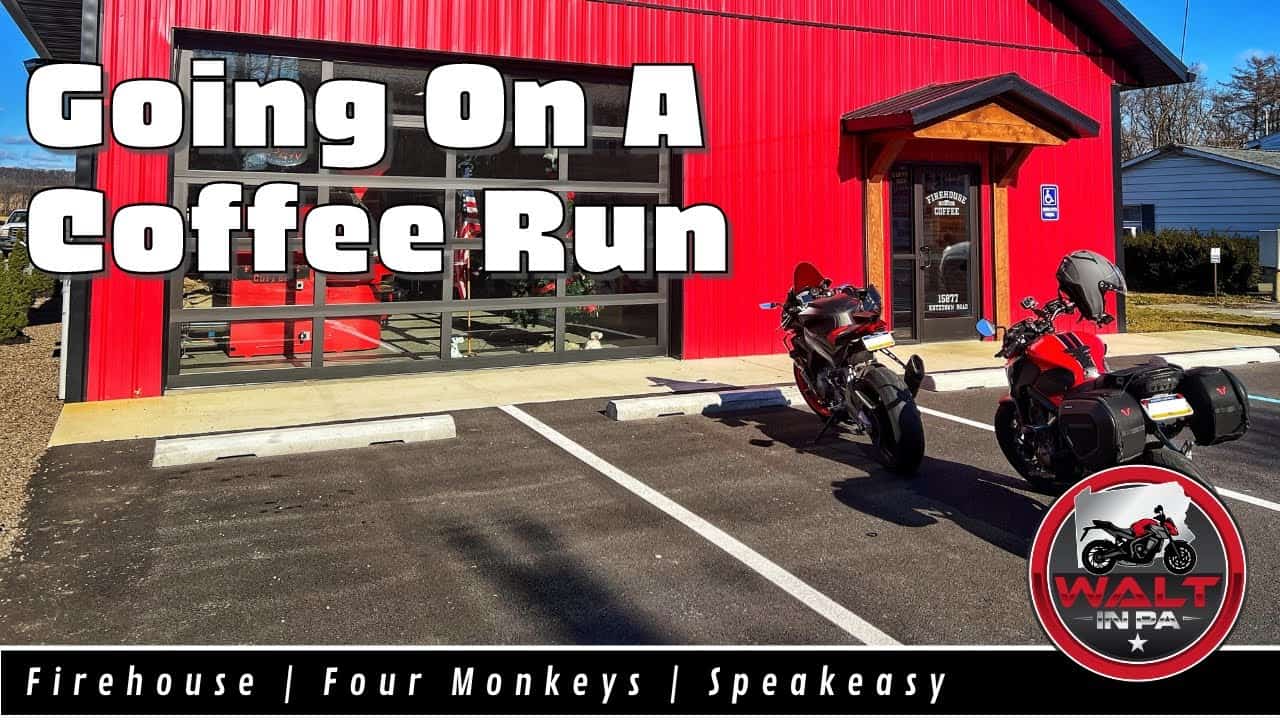 Visiting Firehouse Coffee: A Motorcycle Ride Through Scenic Berks
County